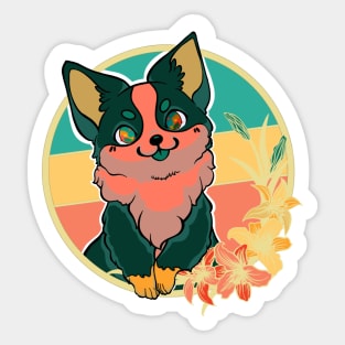 *NEW* Pansexual corgi Sticker